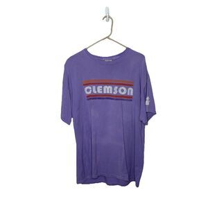Clemson Tigers Purple Campus Local Comfort Wash T-Shirt Men's Size XL
